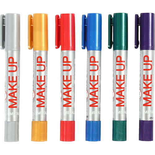 POCKET MAKE UP METALLIC 6 COLORES SURTIDOS PLAYCOLOR 01011 - Imagen 6