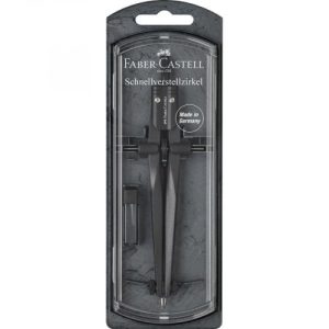 COMPÁS DE AJUSTE RÁPIDO BLACKSTONE FABER CASTELL 174530
