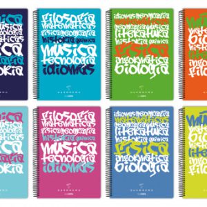 CUADERNO POLIPROPILENO UNICLASIC FOLIO 80 HOJAS 90GR. 1 LINEA COLORES SURTIDOS GUERRERO 88423298