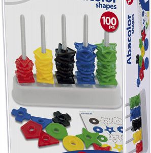 ABACO CON SURTIDO DE FORMAS Y COLORES MINILAND 95270