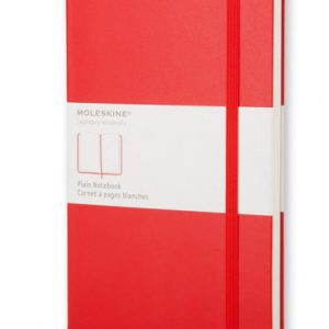 LIBRETA CLASICA TAPA DURA ROJA P (9X14CM) LISA MOLESKINE QP012R