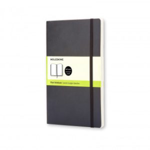 LIBRETA CLASICA TAPA BLANDA NEGRA P (9X14CM) LISA MOLESKINE QP613