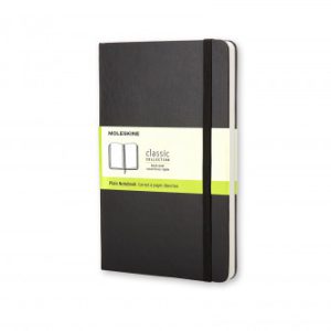 LIBRETA CLASICA TAPA DURA NEGRA L (13X21CM) LISA MOLESKINE QP062