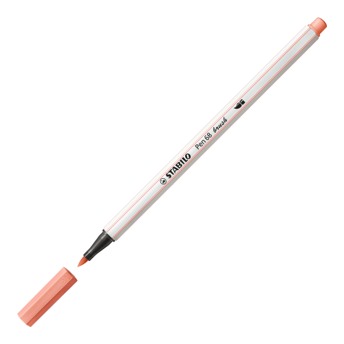 ESTUCHE CARTON 12 UNIDADES ROTULADOR PEN 68 BRUSH COLORES SURTIDOS STABILO 568/12-21 - Imagen 2