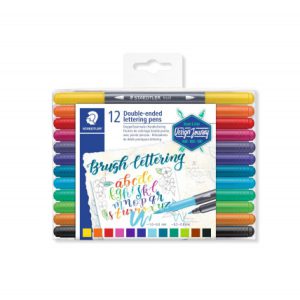 ESTUCHE DE PLÁSTICO CON 12 ROTULADORES, COLORES SURTIDOS STAEDTLER 3004 TB12