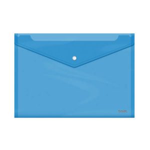 SOBRES POLIPROPILENO BROCHE AZUL FOLIO APAISADO 335X235 DOHE 91476