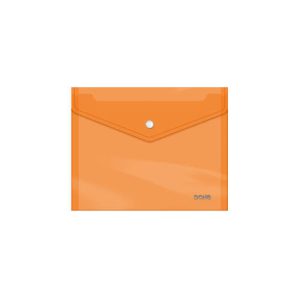 SOBRES POLIPROPILENO BROCHE NARANJA A5 APAISADO 225X170 DOHE 91485