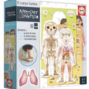 JUEGO EL CUERPO HUMANO EDUCA BORRAS 18701