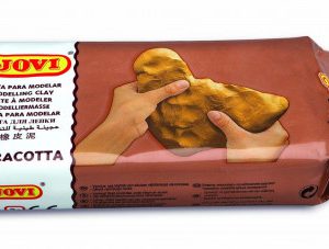 PASTILLA PASTA MODELAR AIR DRY ENDURECIBLE AL AIRE 1000 G TERRACOTTA JOVI 89