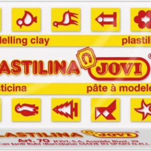 CAJA 30 PASTILLAS PLASTILINA 50 G - BLANCO JOVI 7001