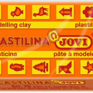 CAJA 30 PASTILLAS PLASTILINA 50 G - NARANJA JOVI 7004