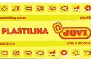 CAJA 15 PASTILLAS PLASTILINA 150 G - AMARILLO JOVI 7102
