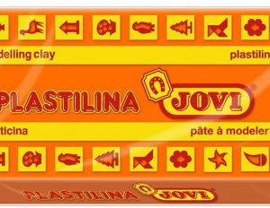 CAJA 15 PASTILLAS PLASTILINA 150 G - NARANJA JOVI 7104
