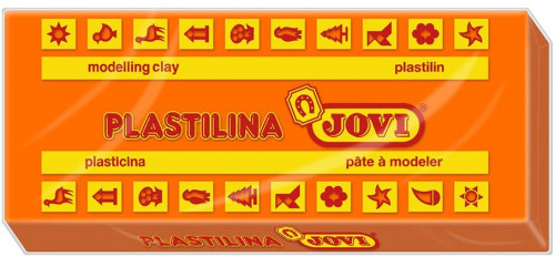 CAJA 15 PASTILLAS PLASTILINA 150 G - NARANJA JOVI 7104