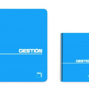 CUADERNO ESPIRAL SERIE GESTION TAPA BLANDA 60 GRS. FOLIO (215X310MM.) 80 HOJAS CUADRÍCULA 4X4 SIN MARGEN PACSA 164370