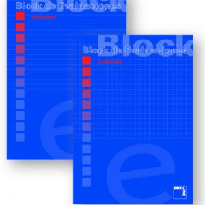 BLOC DE EXAMEN 60 GRS. A-4 (210X297MM.) 50 HOJAS CUADRÍCULA 4X4 CON MARGEN PACSA 18705