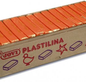 CAJA 15 PASTILLAS PLASTILINA 350 G - NARANJA JOVI 7204