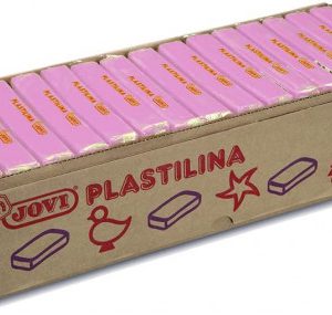 CAJA 15 PASTILLAS PLASTILINA 350 G - LILA JOVI 7214