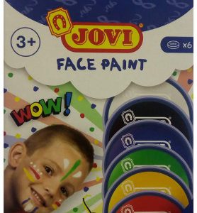 ESTUCHE 6 BOTES FACE PAINT 8 ML COLORES SURTIDOS JOVI 171