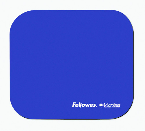 ALFOMBRILLA RATÓN AZUL CON PROTECCIÓN MICROBAN FELLOWES 5933805