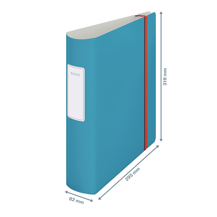 ARCHIVADOR ACTIVE COSY 180° 80MM AZUL LEITZ 10380061 - Imagen 5
