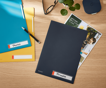 P-3 DOSSIER PRIVACIDAD COSY GRIS LEITZ 47080089 - Imagen 2