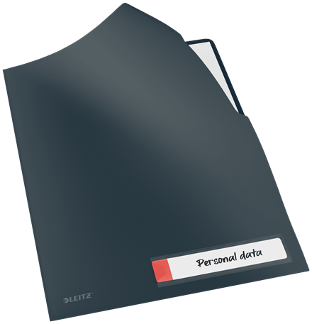 P-3 DOSSIER PRIVACIDAD COSY GRIS LEITZ 47080089 - Imagen 3