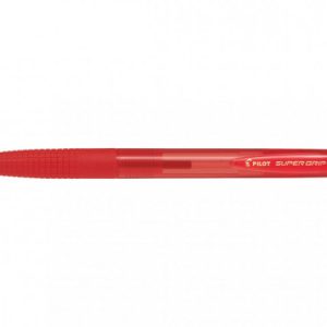 BOLÍGRAFO SUPER G ROJO PILOT BPGG-8R-M-R