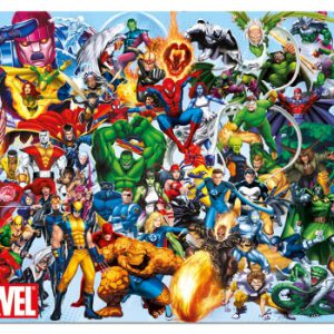 PUZZLE 1000 PIEZAS LOS HÉROES DE MARVEL EDUCA 15193