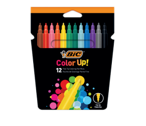 ESTUCHE 12 ROTULADORES INTENSITY UP COLORES SURTIDOS BIC 978004