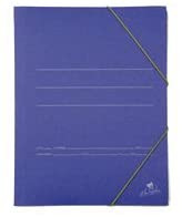 CARPETA CARTON AZUL 500 GR./M2. CUARTO GOMA SOLAPA MARIOLA 1045