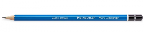 LAPIZ GRAFITO MARS LUMOGRAPH 100, GRAD. B STAEDTLER 100-B