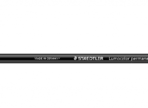 LAPIZ ESPECIAL LUMOCOLOR PERMANENT GLASOCHROM 108 20, BLANCO STAEDTLER 108 20-0