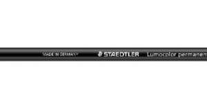 LAPIZ ESPECIAL LUMOCOLOR PERMANENT GLASOCHROM 108 20, VERDE STAEDTLER 108 20-5