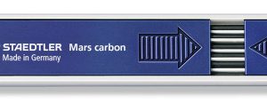 ESTUCHE 12 MINAS CARBON 200, 2MM, GRAD. 2B STAEDTLER 200-2B