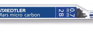 MINAS MICRO CARBON 250, 0,7MM, GRAD. 2B STAEDTLER 250 07-2B