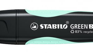 MARCADOR FLUORESCENTE GREEN BOSS PASTEL TOQUE DE TURQUESA STABILO 6070/113