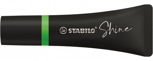 MARCADOR FLUORESCENTE SHINE VERDE STABILO 76/33