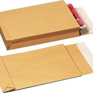 CAJA 250 BOLSAS DIN B4 FOLIO (250X353) BOLSA FUELLE 250X353X30  KRAFT 120 GRS.  FUELLE 3 LADOS - AUTOSAM TIRA DE SILICONA SAM 149018