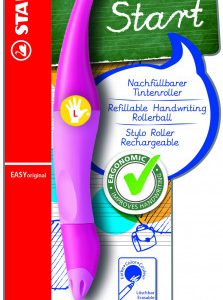 ROLLER ERGONOMICO PUNTA 0,3MM. EASYORIGINAL PARA ZURDOS + RECARGA ROSA STABILO B-46837-3