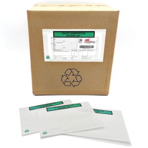 CAJA 1000 SOBRES ADHESIVOS PACK LIST 100% PAPEL 240X175 MM IMPRESO DOCUMENTOS PACKING LIST S2758 F-P