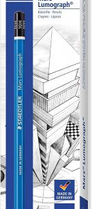 LAPIZ GRAFITO MARS LUMOGRAPH 100, GRAD. 10H STAEDTLER 100-10H