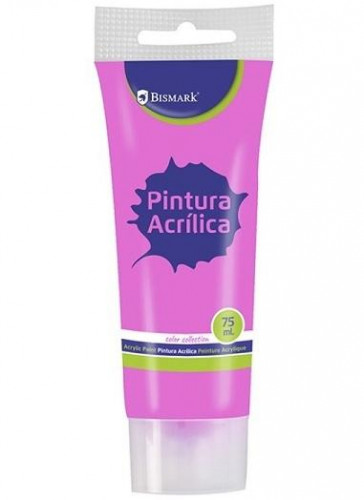 BOTE PINTURA ACRILICA 75 ML ROSA BISMARK 328523