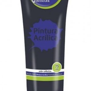 BOTE PINTURA ACRILICA 75 ML NEGRO BISMARK 328519