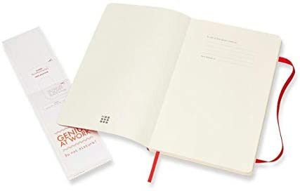 LIBRETA CLASICA TAPA BLANDA ROJO ESCARLATA L (13X21CM) RAYADA MOLESKINE QP616F2 - Imagen 3