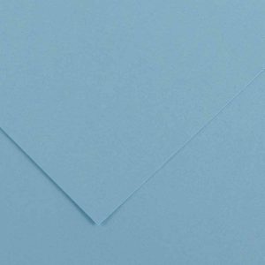 PAQUETE 25 HOJAS CARTULINA IRIS 50X65 185G AZUL CIELO GUARRO CANSON C200040232