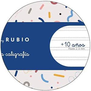 CUADERNO GRAPADO A4 50HOJAS PAUTA 2,5MM MR CON EJERCICIOS RUBIO MIQUELRIUS 8146