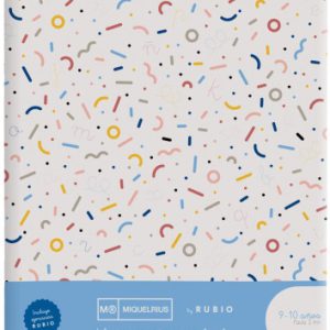 CUADERNO GRAPADO A4 50HOJAS PAUTA 3MM MR CON EJERCICIOS RUBIO MIQUELRIUS 8145.