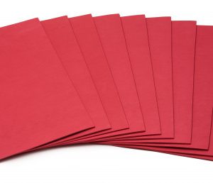 BOLSA DE 10 LAMINAS GOMA EVA 40X60 CM. EN COLOR ROJO FAIBO 1655-10-03