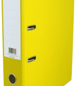 ARCHIVADOR PALANCA 45 COLOR AMARILLO FOLIO LOMO ESTRECHO 290X350X55 GRAFOPLAS 17279360